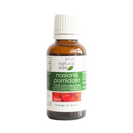 YOUR NATURAL SIDE Olej z nasion POMIDORA nierafinowany 30ml nakrętka